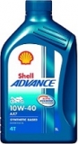 Shell Advance AX7 4T 10W-40 4L 
