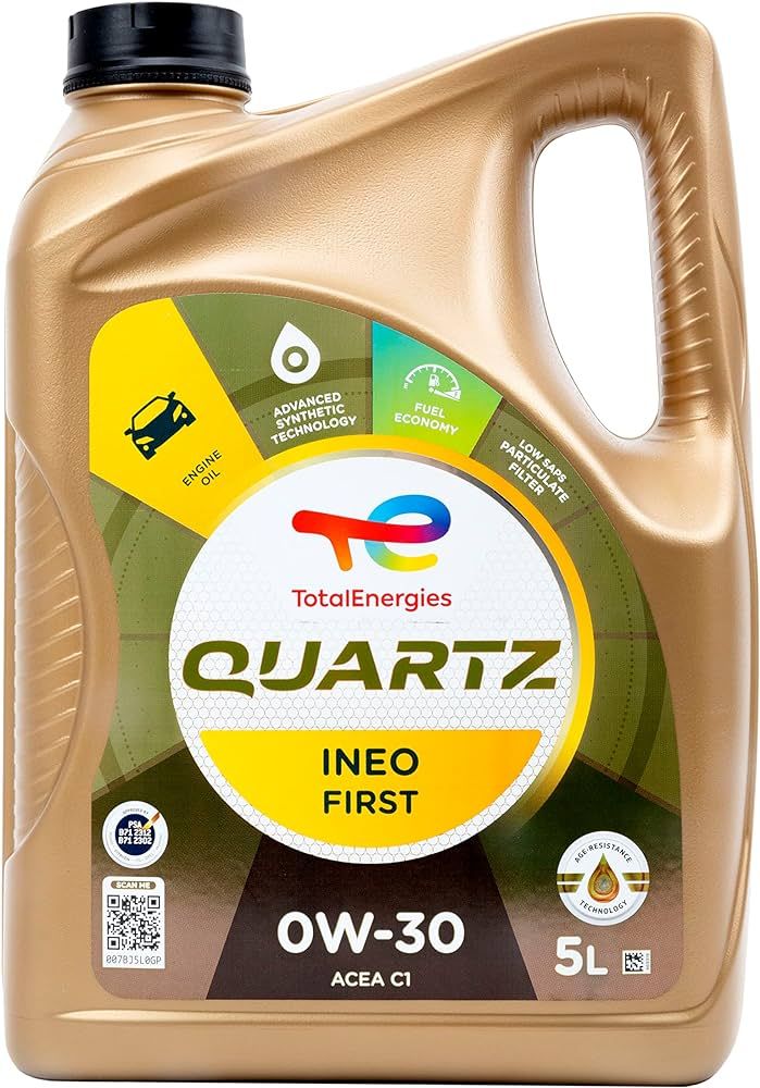 Total QUARTZ INEO FIRST 0W-30 5L 
