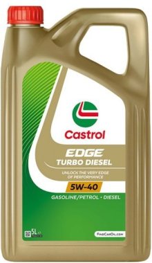 Castrol EDGE Titanium FST Turbo Diesel 5W-40 5L 